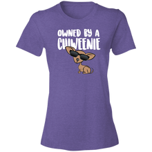 Load image into Gallery viewer, Owned By A Chiweenie 880 Ladies&#39; Lightweight T-Shirt