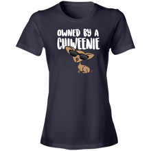 Load image into Gallery viewer, Owned By A Chiweenie 880 Ladies&#39; Lightweight T-Shirt