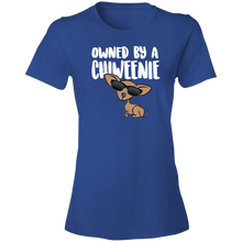 Load image into Gallery viewer, Owned By A Chiweenie 880 Ladies&#39; Lightweight T-Shirt