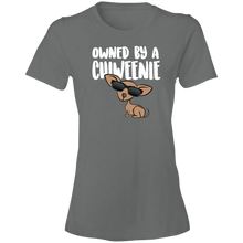 Load image into Gallery viewer, Owned By A Chiweenie 880 Ladies&#39; Lightweight T-Shirt