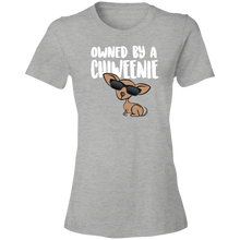Load image into Gallery viewer, Owned By A Chiweenie 880 Ladies&#39; Lightweight T-Shirt