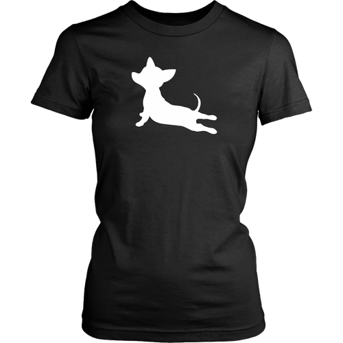 Chiweenie Yoga District TL Womens Modern Fit