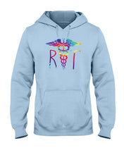 Load image into Gallery viewer, RT Radiology Tie Dye Gildan 50/50 FL Hoodie