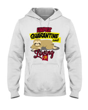 Load image into Gallery viewer, Under Quarantine and Loving It, Cute Sloth Lover Gift