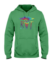 Load image into Gallery viewer, RT Radiology Tie Dye Gildan 50/50 FL Hoodie