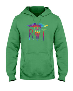 RT Radiology Tie Dye Gildan 50/50 FL Hoodie