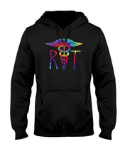 Load image into Gallery viewer, RT Radiology Tie Dye Gildan 50/50 FL Hoodie