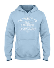 Load image into Gallery viewer, Property of Radiology Tech Gildan 50/50 FL Hoodie