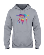 Load image into Gallery viewer, RT Radiology Tie Dye Gildan 50/50 FL Hoodie