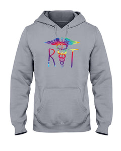 RT Radiology Tie Dye Gildan 50/50 FL Hoodie