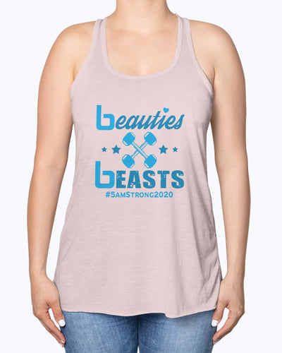Beauties Beasts Bella Flowy Racerback Tank