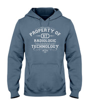 Load image into Gallery viewer, Property of Radiology Tech Gildan 50/50 FL Hoodie