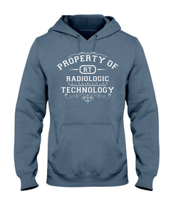 Property of Radiology Tech Gildan 50/50 FL Hoodie