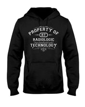 Load image into Gallery viewer, Property of Radiology Tech Gildan 50/50 FL Hoodie