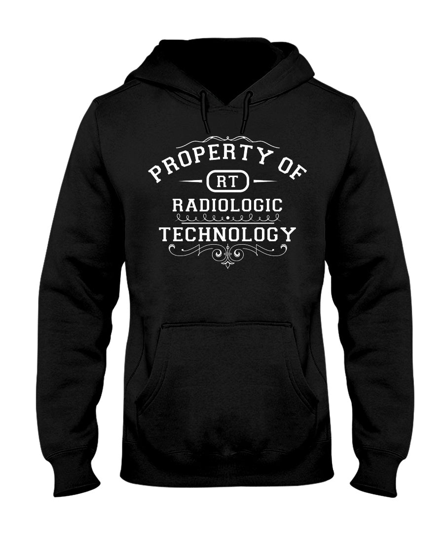 Property of Radiology Tech Gildan 50/50 FL Hoodie