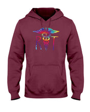 Load image into Gallery viewer, RT Radiology Tie Dye Gildan 50/50 FL Hoodie