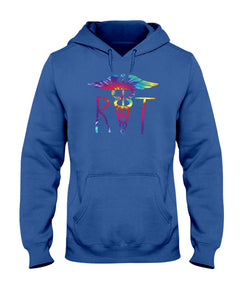 RT Radiology Tie Dye Gildan 50/50 FL Hoodie