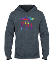 Load image into Gallery viewer, RT Radiology Tie Dye Gildan 50/50 FL Hoodie