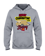 Load image into Gallery viewer, Under Quarantine and Loving It, Cute Sloth Lover Gift