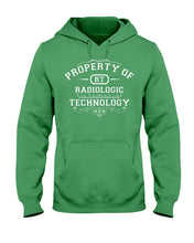 Load image into Gallery viewer, Property of Radiology Tech Gildan 50/50 FL Hoodie