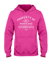 Load image into Gallery viewer, Property of Radiology Tech Gildan 50/50 FL Hoodie