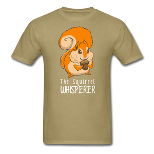 The Squirrel Whisperer - khaki