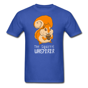The Squirrel Whisperer - royal blue