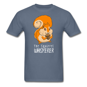 The Squirrel Whisperer - denim