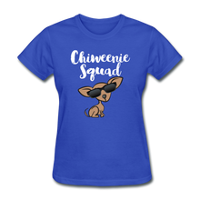 Load image into Gallery viewer, Chiweenie Squad Women&#39;s T-Shirt - royal blue