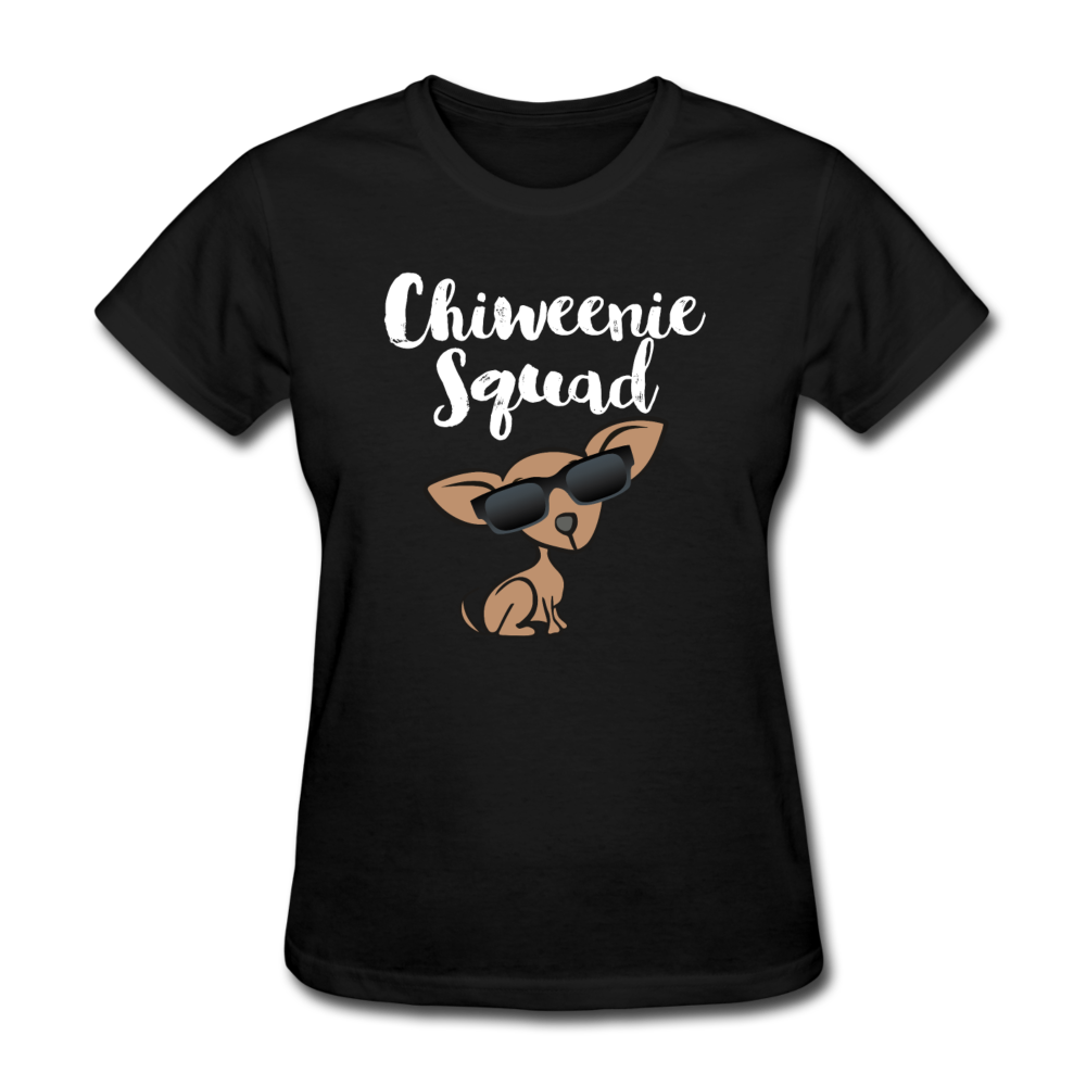Chiweenie Squad Women's T-Shirt - black