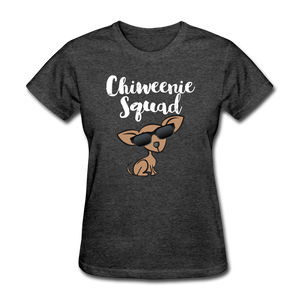 Chiweenie Squad Women's T-Shirt - heather black