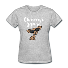 Load image into Gallery viewer, Chiweenie Squad Women&#39;s T-Shirt - heather gray