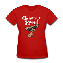 Load image into Gallery viewer, Chiweenie Squad Women&#39;s T-Shirt - red