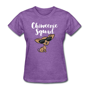 Chiweenie Squad Women's T-Shirt - purple heather