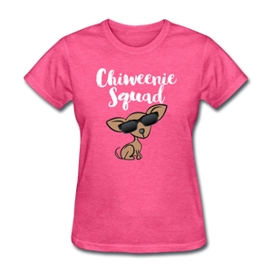 Chiweenie Squad Women's T-Shirt - heather pink