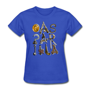 Gasparilla Pirate Tools and Weapons - Women's T-Shirt - royal blue