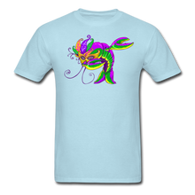 Load image into Gallery viewer, Dabbing Mardi Gras Crawfish - powder blue