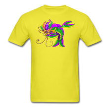 Load image into Gallery viewer, Dabbing Mardi Gras Crawfish - yellow