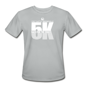 FBC Brooksville Race For The Chase 5K Run -  Moisture Wicking Performance T-Shirt - silver